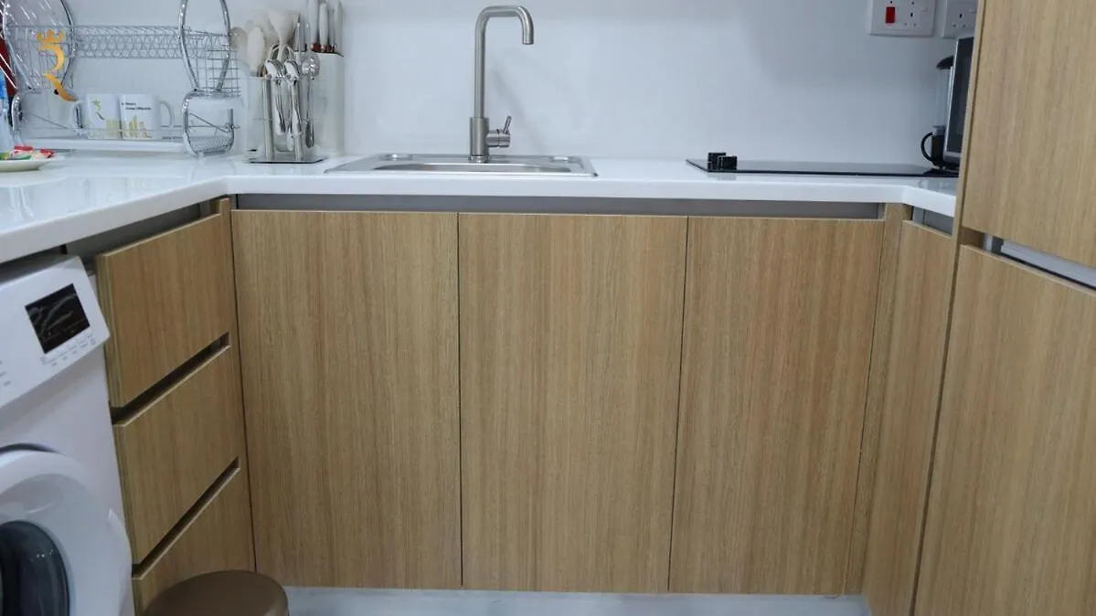 Modern 1Br In Masdar Few Minutes To Airport Lägenhet Abu Dhabi